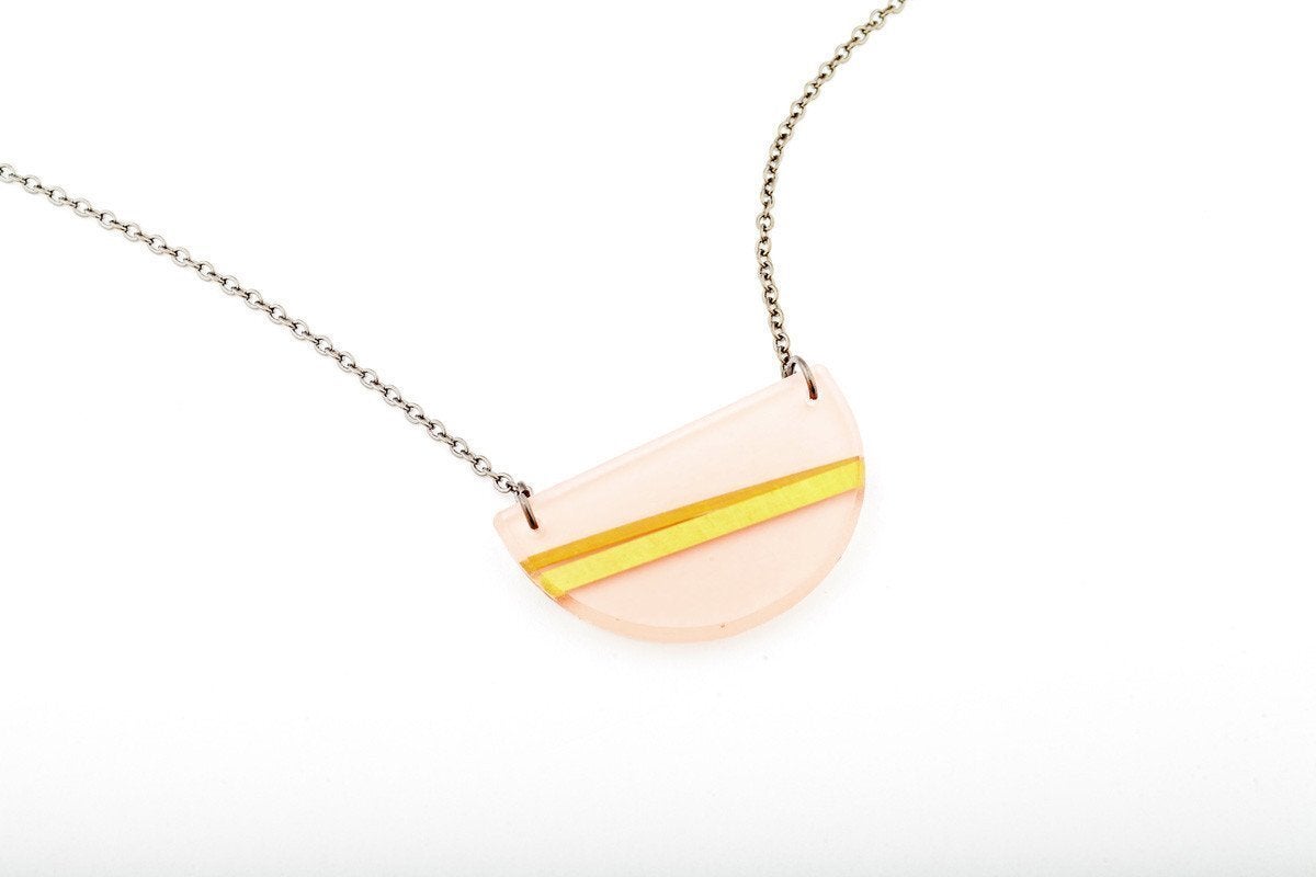Half circle pendant clearance